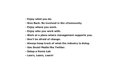 Featured image of post How to be successful with VMware vRealize Products in your environment