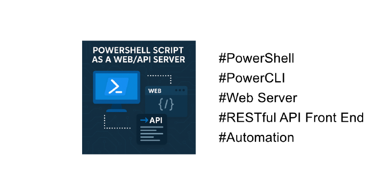 Featured image of post PowerShell Script as a Web/API Server