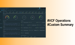 Featured image of post VCF Operations | Custom Summary