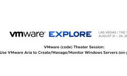 Featured image of post VMware Explore 2023 | Presentation