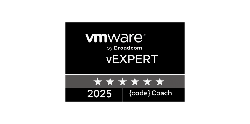 Featured image of post VMware vExpert 2025 | Sixth Year